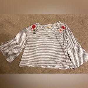 Hollister striped shirt